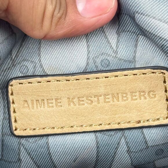 Aimee Kestenberg Leather Crossbody bag purse - Picture 7 of 12